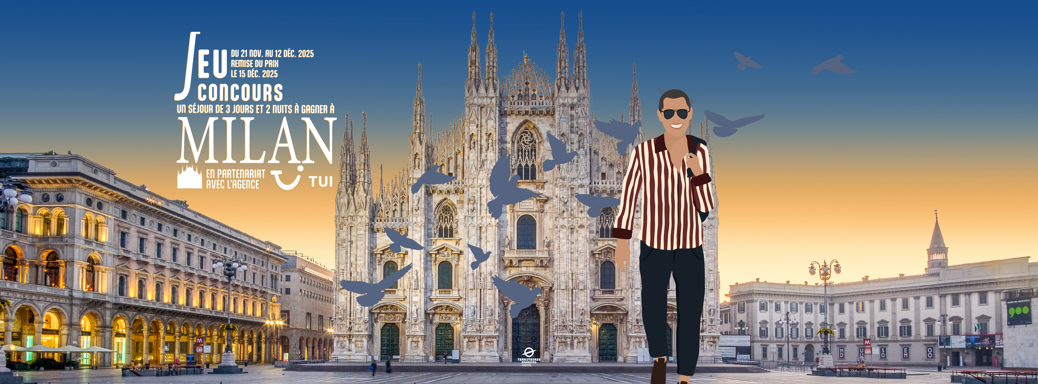 Tentez de gagner un séjour 5 étoiles à Milan !